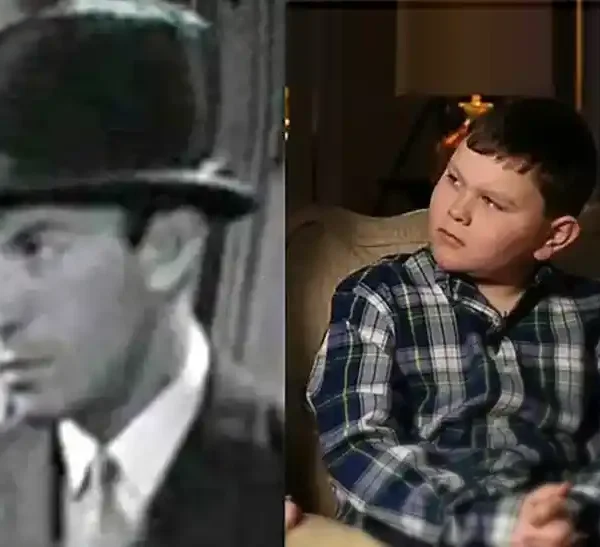 Ryan (Right) claimed to be the reincarnation of Marty Martin (Left)