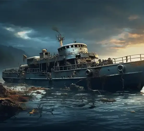 Most Dangerous Places -ship wreckage