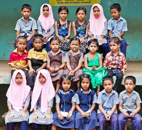 Kids in the Village of Twins