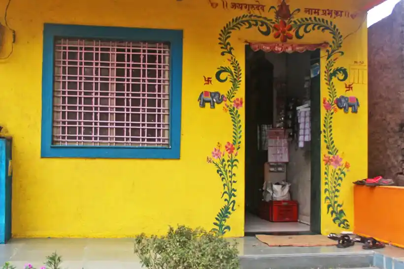 House with no door - Indian Villages