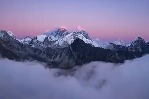 Mount Everest grows a few millimeters taller every year.
